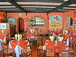 Photo of the dining room at O Sole Mio restaurant, Port Solent.