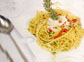 Photo of a bowl of pasta.