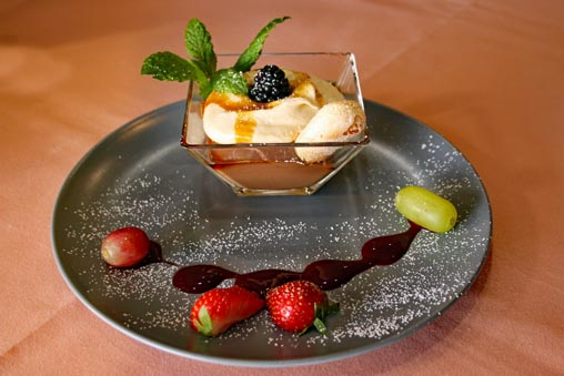 Italian desserts at O Sole Mio Port Solent